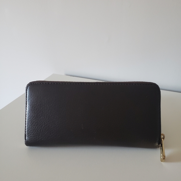 Authentic Michael Kors Dark Brown Wallet - Picture 3 of 7